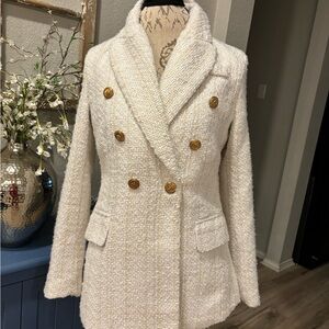 Social Threads Tweed Double Breasted Blazer size M